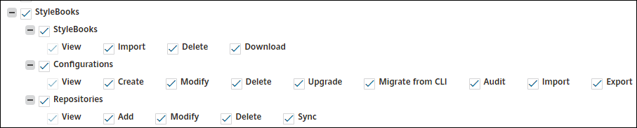 Grant StyleBook permissions to user