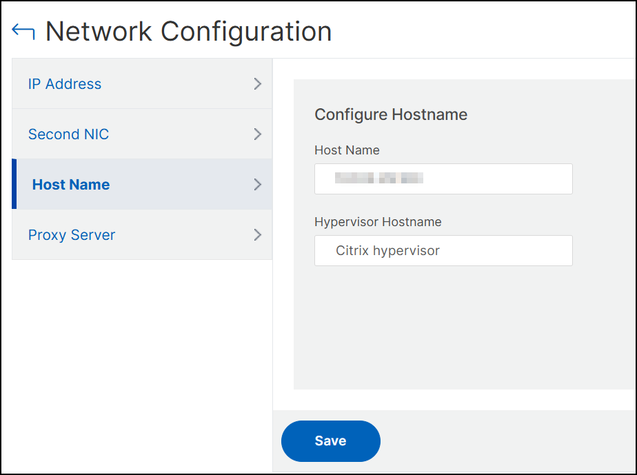 Assign host name