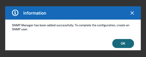 Configuration message