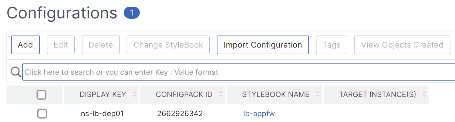 WAF configuration pack