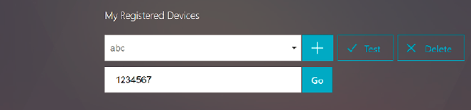Logon success message